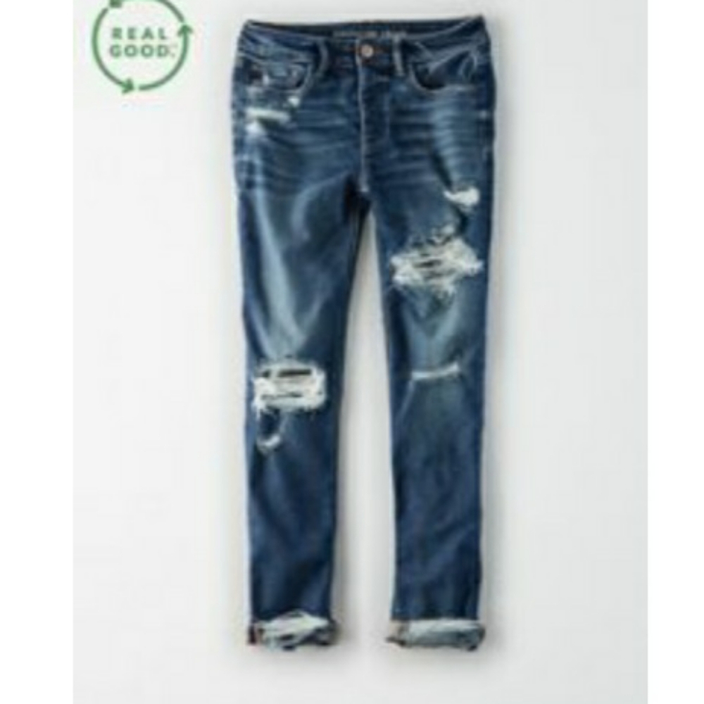 NWT AE tomgirl jeans